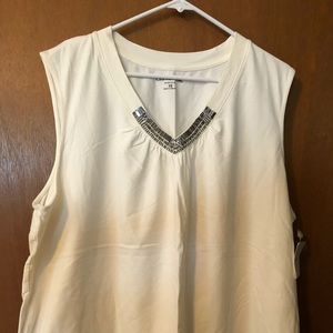 NWT beige tank top